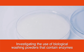 Investigating the use of biological washing powders that contain enzymes