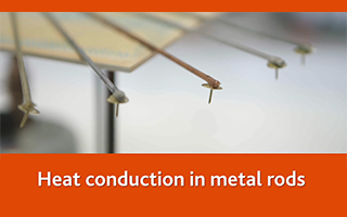 Heat conduction in metal rods
