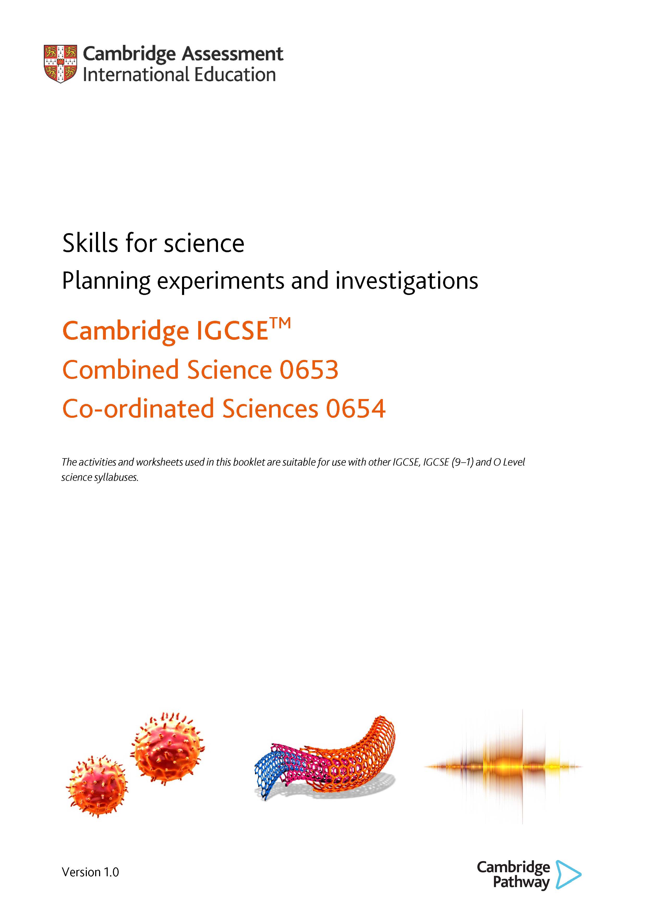 Skills for science - Planning