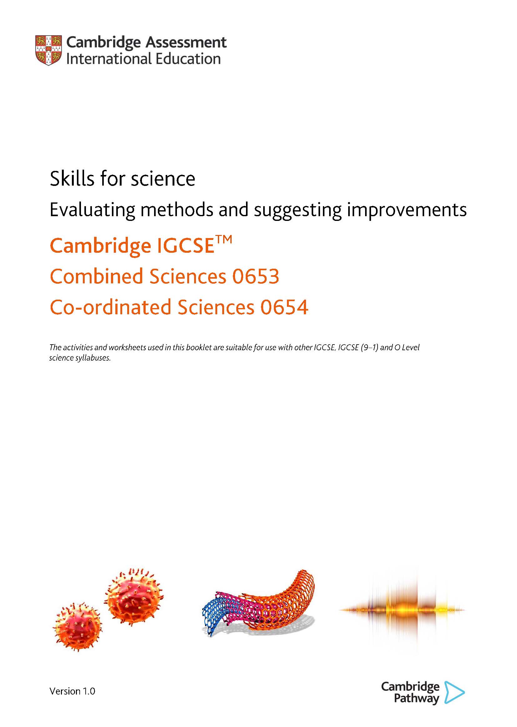 Skills for science - Evaluating