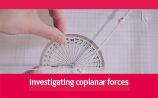 Investigating coplanar forces