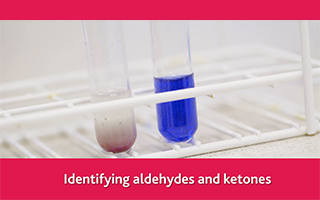 Identifying aldehydes and ketones