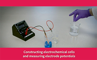 Constructing electrochemical cells and measuring electrode potentials