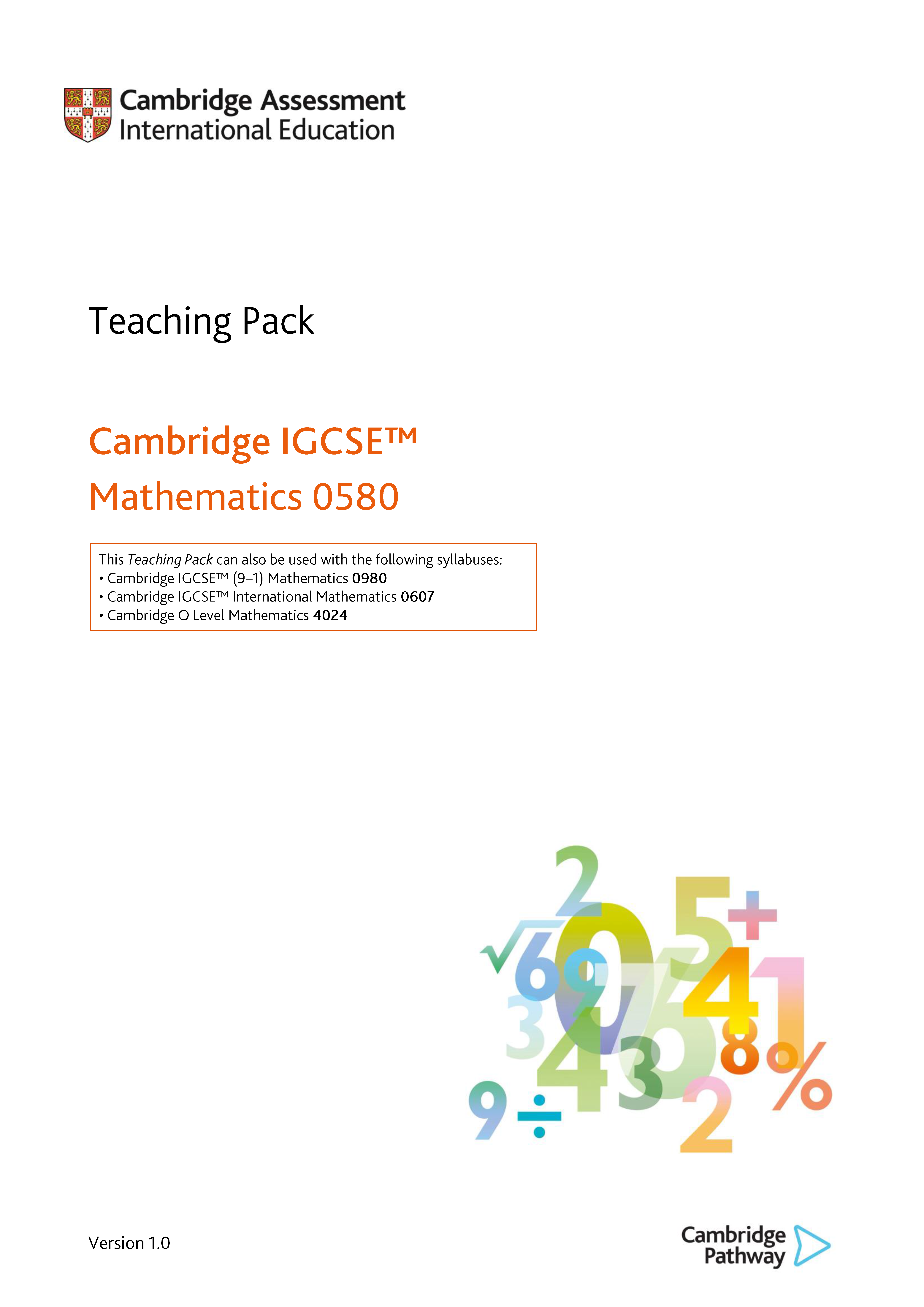 Teaching pack - Set notation and Venn diagrams